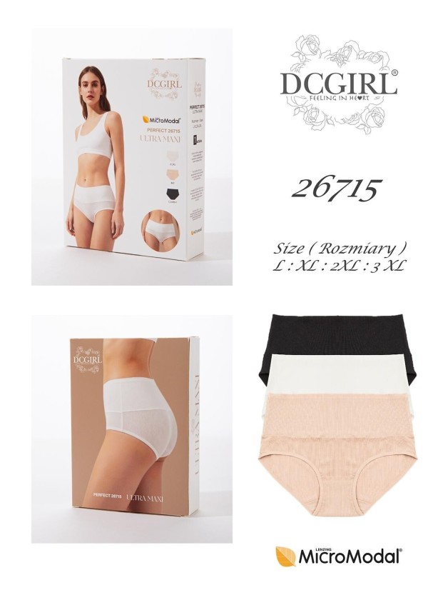 Kalhotky DC Girl 26715 krabička L-3XL