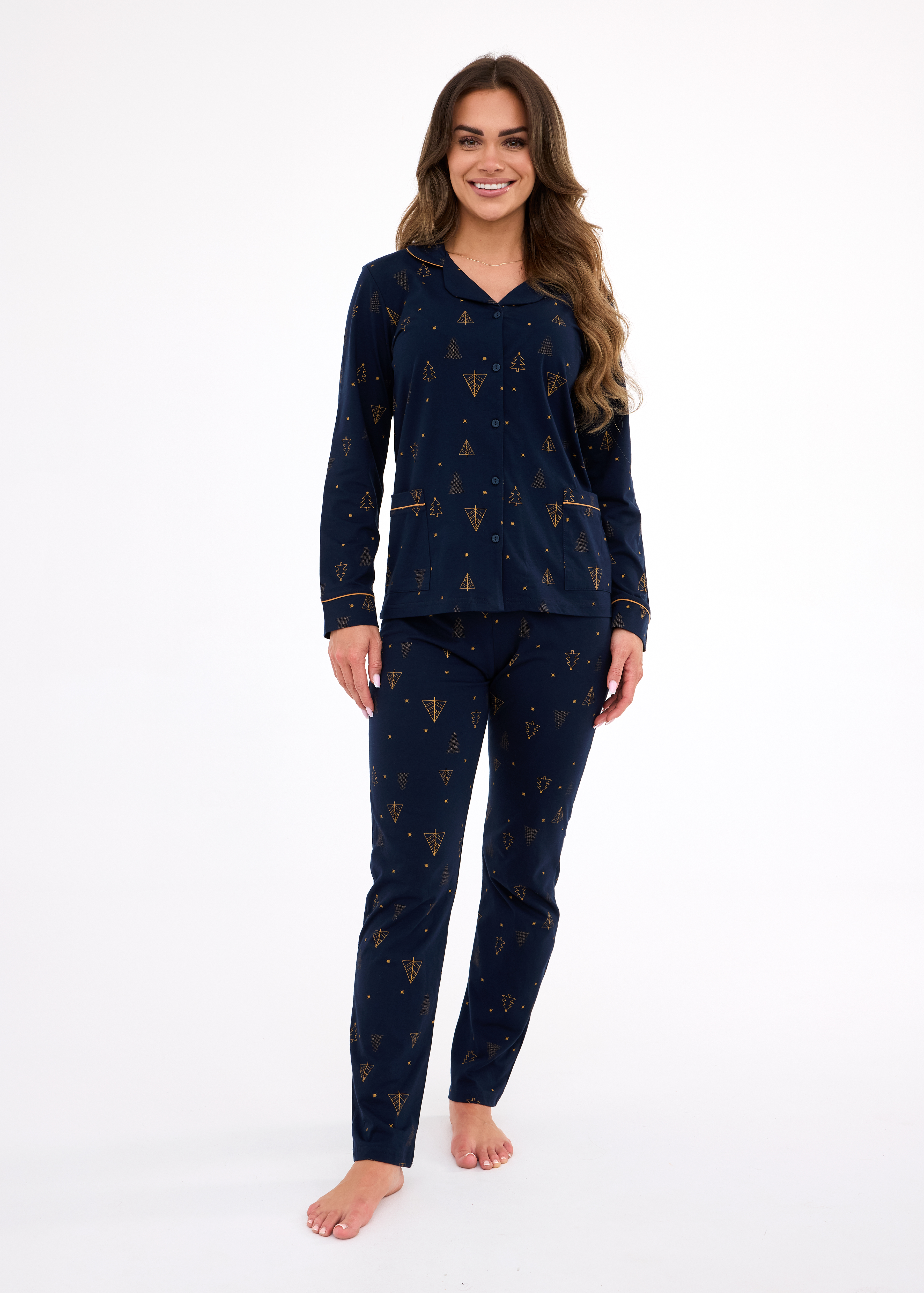 Dámské pyžamo Cornette 482/447 Gold Plus Size