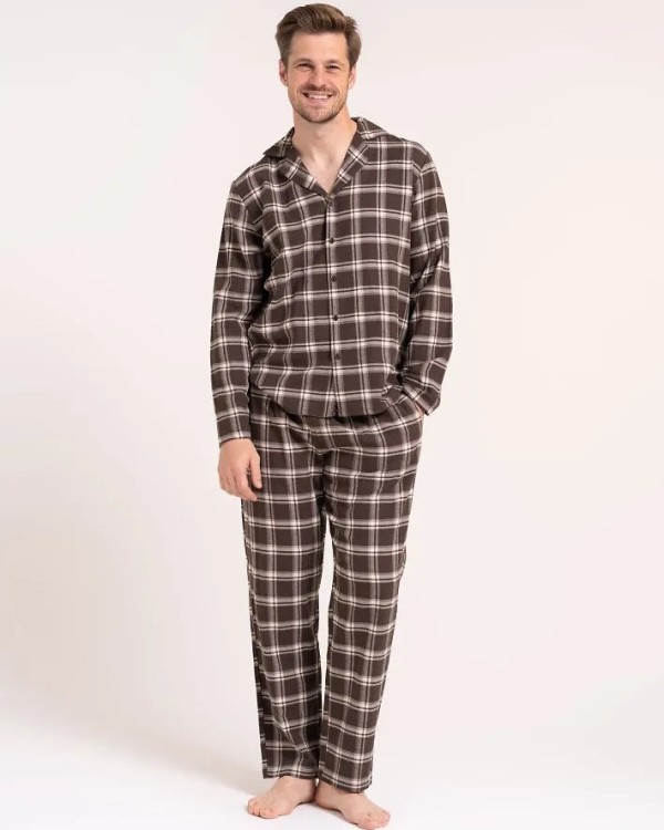 Pyžamo Moraj PDM5700-003 dl/r M-4XL rozepínací