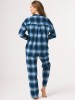 Pyžamo Key LNS 465 B26 dl/r 2XL-3XL rozepínací #2