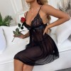 Košilka De Namour Sheer Lace Babydoll DEN079 S-XL #2
