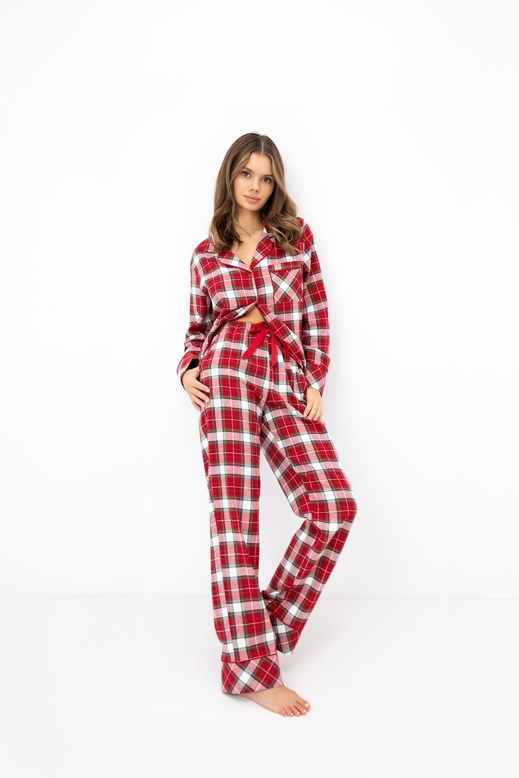 Pyžamo Sensis Yulie dl/r XS-2XL rozepínací