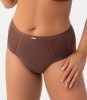 Kalhotky Gorsenia K442/1 Luisse čokoládová S-3XL #2