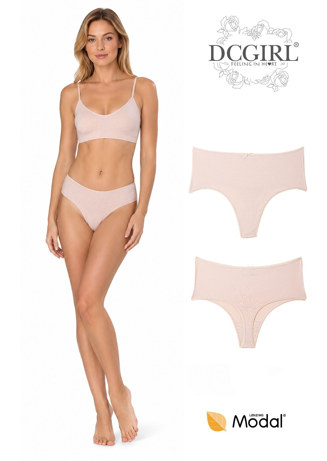 Tanga DC Girl 27241 A12 Classic bavlna S-L
