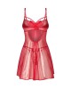 Košilka Obsessive Gifty Red Babydoll S-3XL #4