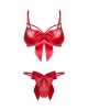 Komplet Obsessive Gifty Red 2-PCS S-3XL #3