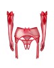 Komplet Obsessive Gifty Red 3-PCS S-XL #2