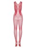 Bodystocking Obsessive N112 Red S-2XL #10