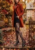 Punčocháče Magnetis 260557 Flower S-XL #5