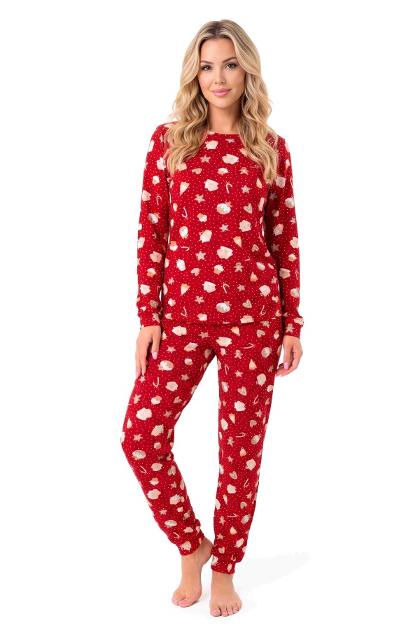 Dámské pyžamo Donna Cookie long bavlna