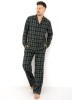 Pyžamo Sensis George dl/r S-2XL rozepínací #2