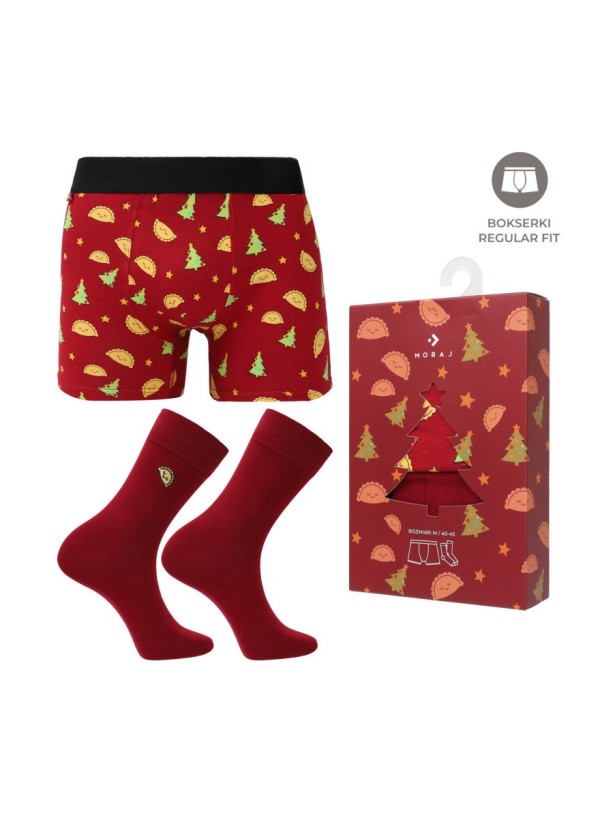 Komplet Ponožky Boxerky Moraj MB1800-009 M-2XL
