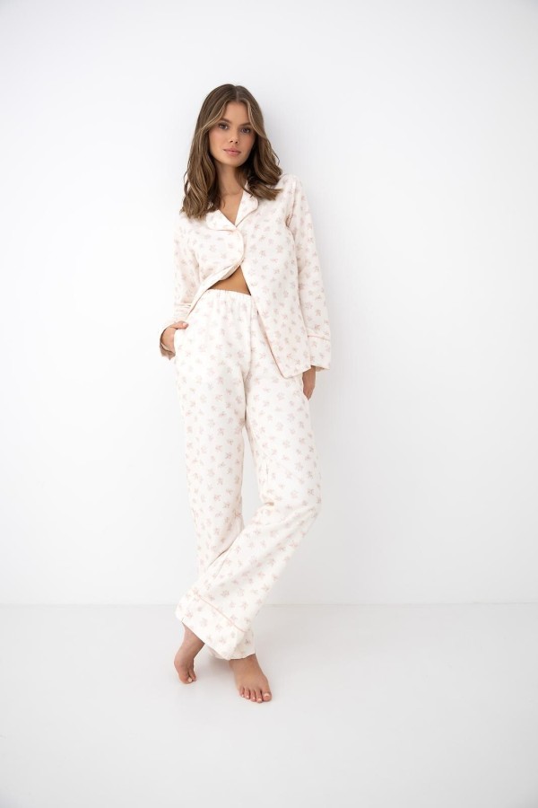 Pyžamo Sensis Marielle dl/r XS-2XL rozepínací