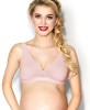 Podprsenka soft Mitex bez kostic Lilly Basic Pink Mama #2