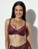 Podprsenka Soft Plunge Ava 2276 Merlot #4