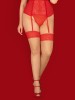 Punčochy Obsessive Blossmina Stockings 4XL-7XL #3