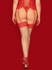 Punčochy Obsessive Blossmina Stockings 4XL-7XL #4