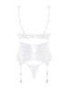 Korzet Obsessive Amor Blanco Corset #8