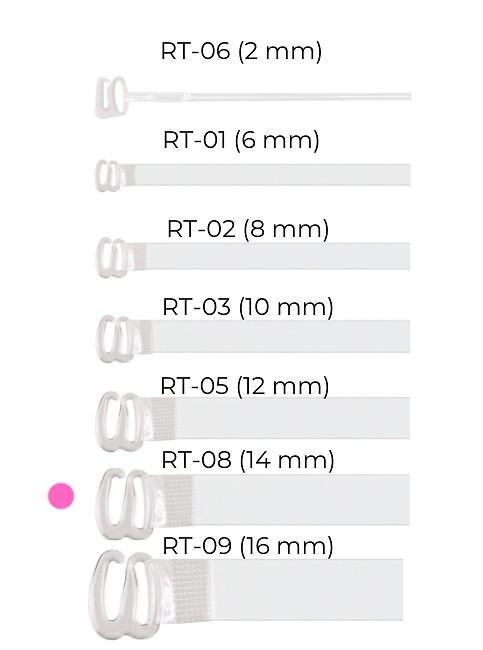 Ramínko silikonové Julimex RT 08 14mm