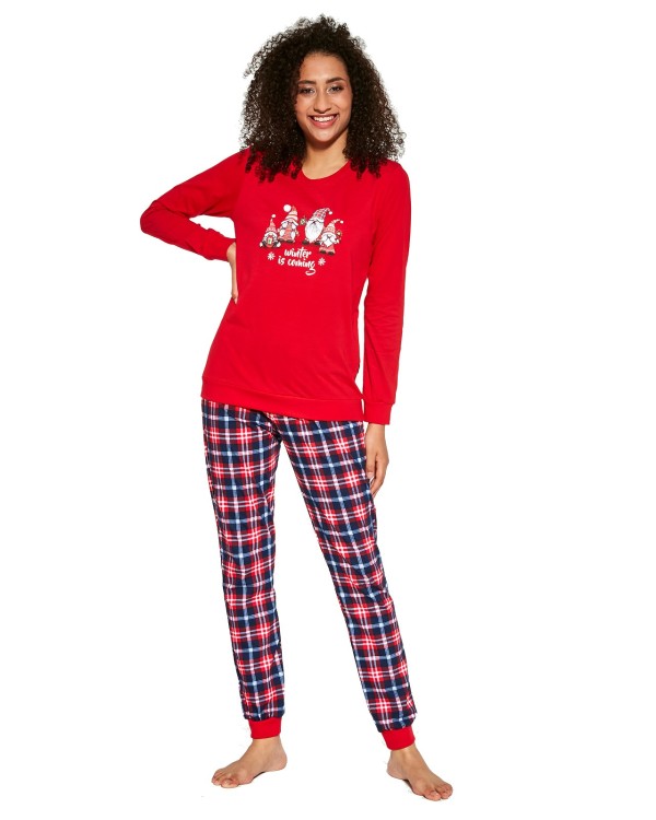 Pyžamo Cornette 671/279 Gnomes dl/r S-2XL Merry Christmas
