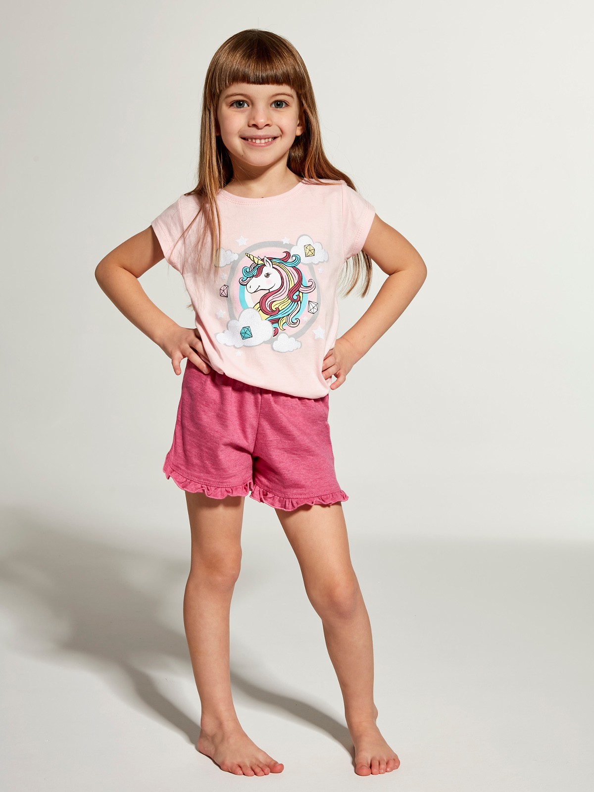 Pyžamo Cornette Kids Girl 459/96 Unicorn kr/r 86-128