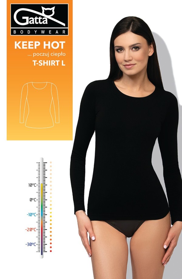 Termo triko s dlouhým rukávem Gatta 42077 T-Shirt Keep Hot Women