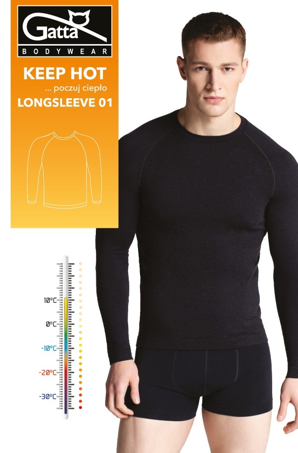 Termo triko s dlouhým rukávem Gatta 43027 Keep Hot Longsleeve Men M-2XL