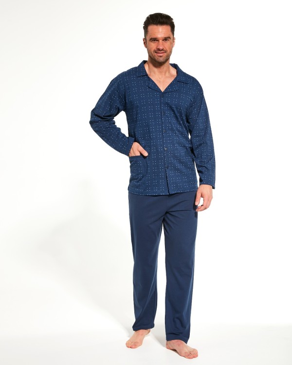 Pyžamo Cornette 114/59 dl/r S-2XL rozepínací