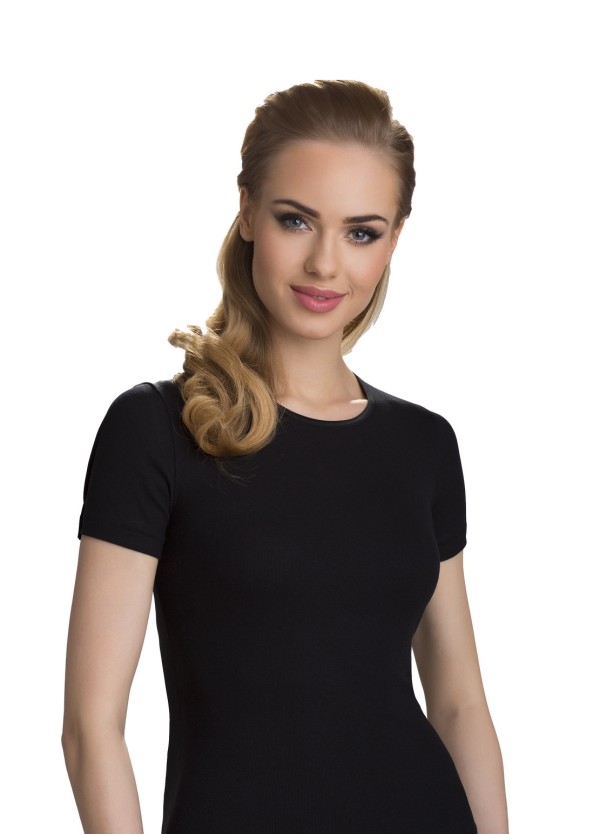 Triko s krátkým rukávem Eldar Natasza černá S-XL