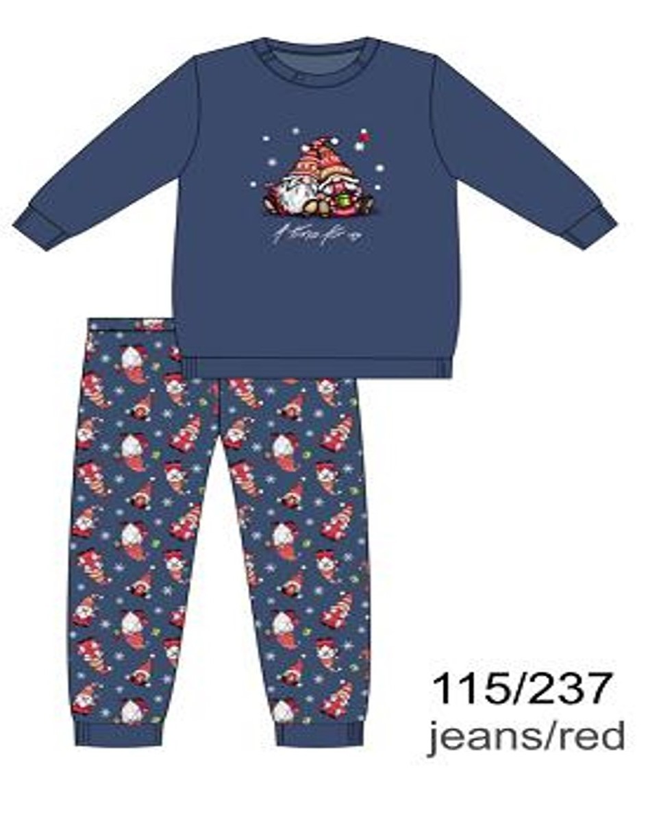 Pyžamo Cornette 115/237 A Time Fo Us 2 Merry Christmas