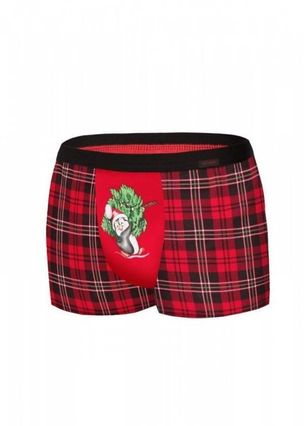 Boxerky Cornette 007/66 Penguin Merry Christmas