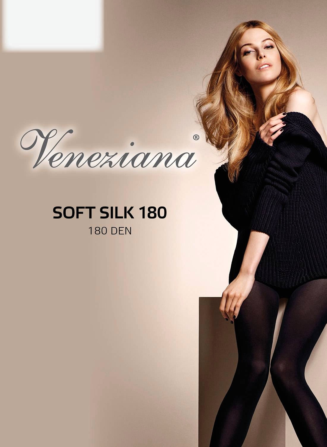 Punčochy Veneziana Soft Silk 180 DEN 5-XL