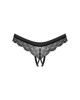 Kalhotky Obsessive Chemeris Crotchless Panties XS-2XL #6