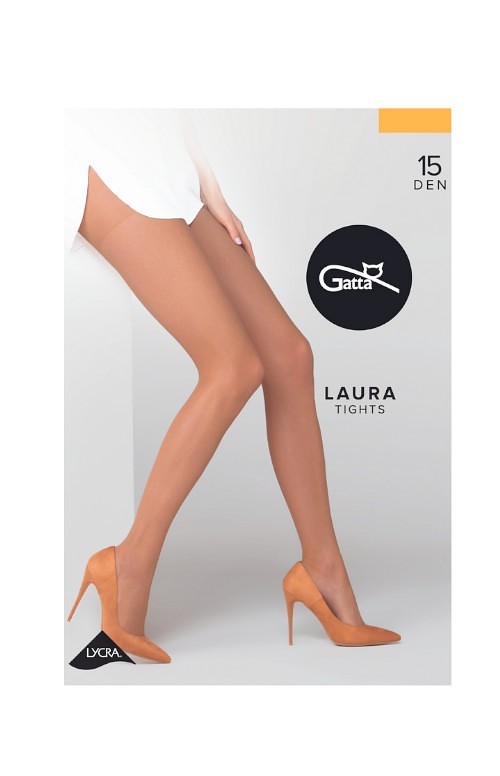 Punčocháče Gatta Laura 15 DEN 5-XL, 3-Max