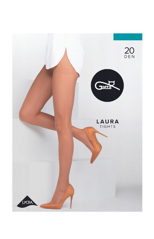 Punčocháče Gatta Laura 20 DEN 5-XL, 3-Max